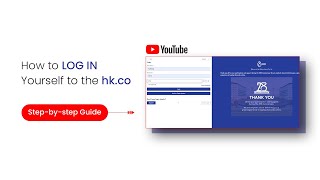 How to LOG IN Yourself to the hk.co | Step-by-step Guide screenshot 4