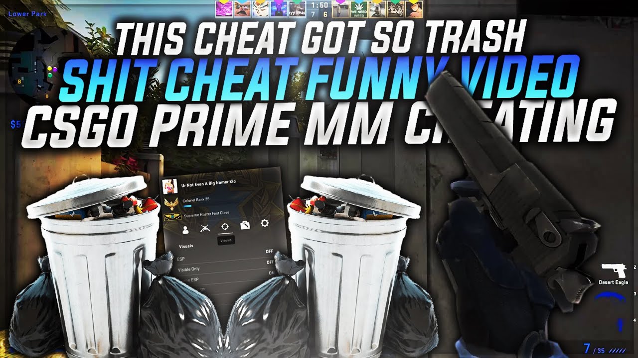 THIS CHEAT GOT SO TRASH | CSGO PRIME CHEATING | R2GLOBAL #20 - YouTube