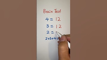 Math puzzle problem | math riddles | Brain test #mathpuzzle #mathriddles #braintest #shorts