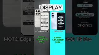 Moto Edge 70 Pro VS Vivo T5 Pro 🔥 Camera, Gaming, Display & Battery Test | Best Phone 2026? #shorts