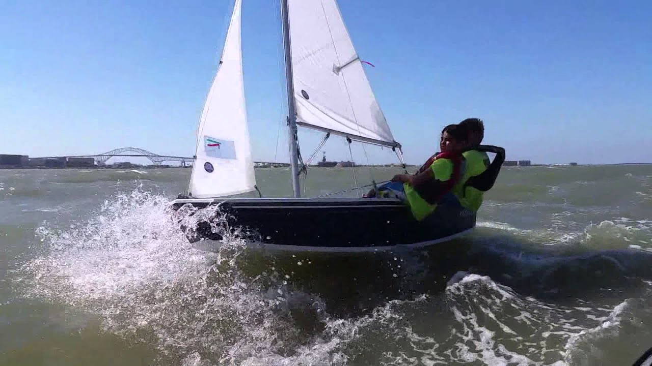 Speed Sailing in Double Handed Dinghy YouTube