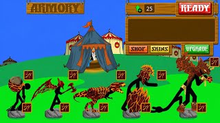 NEW UPGRADE POWER ARMY LAVE |STICK WAR LEGACY 