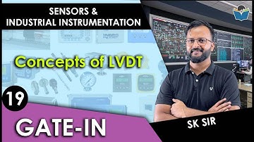 Lec 19 Concepts of LVDT || Transducer || SK Patidar Sir || GATE-IN