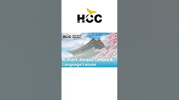 HCC offers K-Start: Korean Culture & Language Lesson class  #houstoncommunitycollege #shorts #hcc