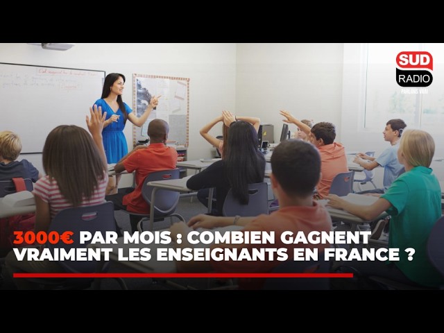 "Environ 3000€ par mois" Quel est le vrai salaire des professeurs ?