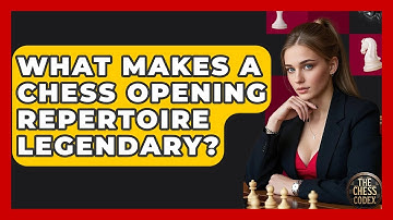 What Makes A Chess Opening Repertoire Legendary? - The Chess Codex