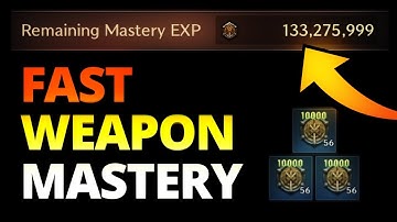 Fastest Weapon Mastery 2025 (How to level Fast) - Throne and liberty