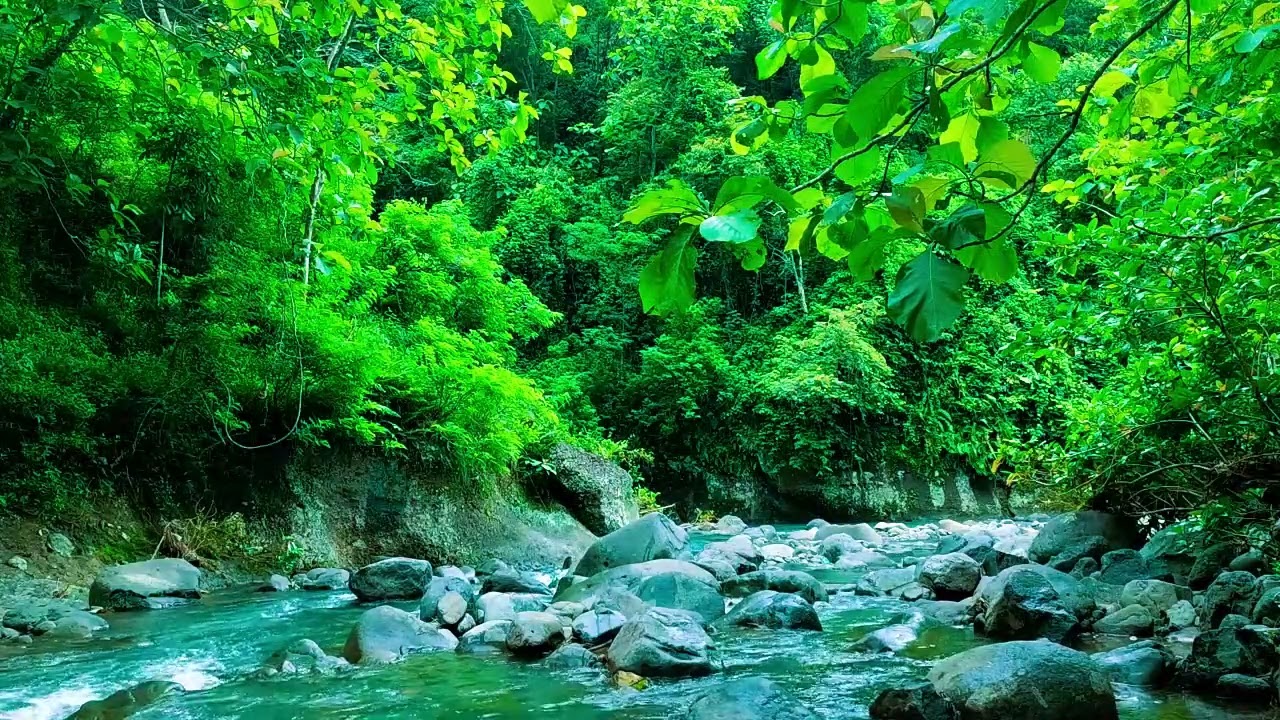 Sleep Meditation With Water Sounds 💦 Calming Music Water For sleep running water ASMR sleep