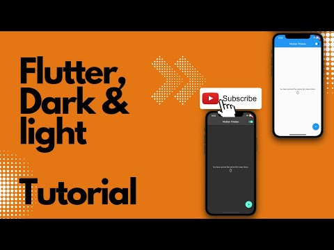 Flutter | Light & Dark Theme Tutorial  | #flutter #code #mobile #tutorial