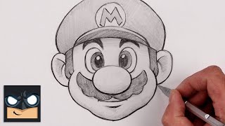 How To DRAW FACES |  Super Mario 🍄 | Sketch Tutorial (for BEGINNERS)