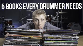 5 Drum Books Every Drummer Should Have!