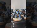 Space marine flamestorm aggressors painted and ready for action #warhammer #40k #spacewolves