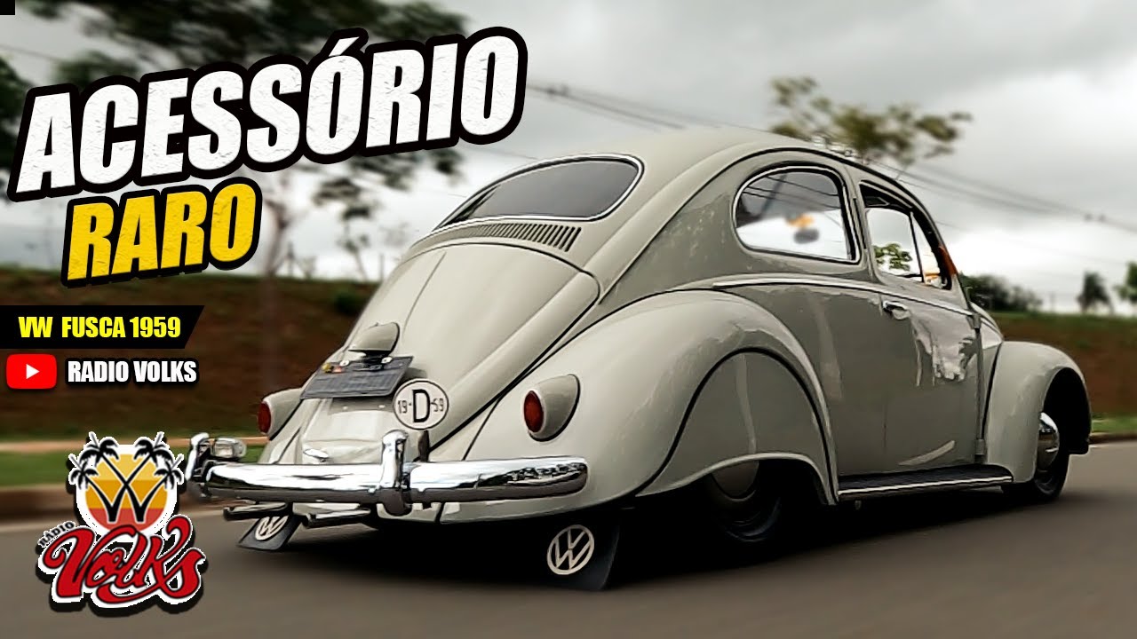 ACESSÓRIO RARO DE SE VER - VW FUSCA 1959  - Sintoniza ai !!! - Rádio Volks