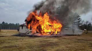 Live Burn Grant 20160406 Slo-mo Fire Devils