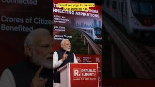 Inspiring India, vishwaguru Bharat.  #pmmodi #news #viksitbharat #vishwaguru #advancedindia