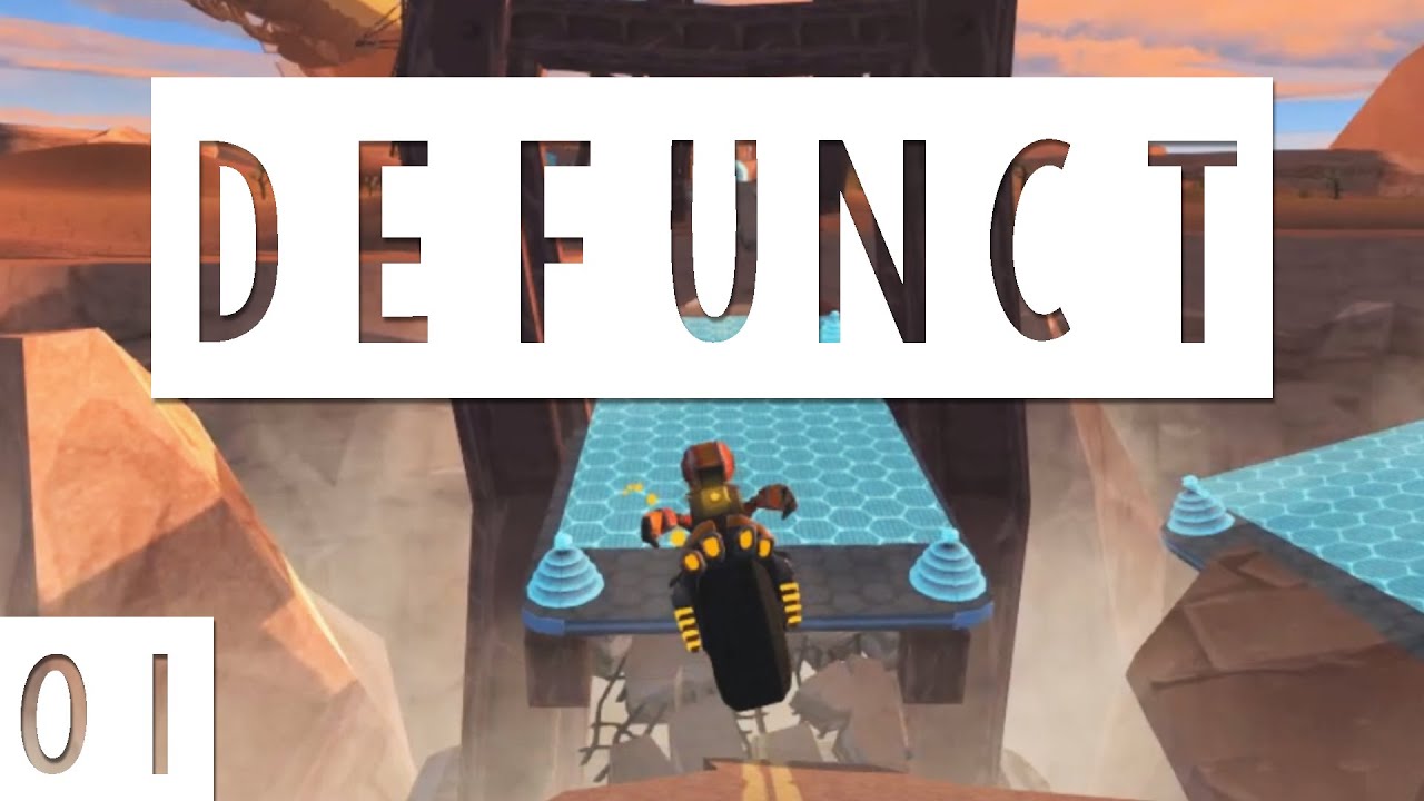 Defunct Gameplay - #01 - Robotic Racing Adventure! - Let's Play - YouTube