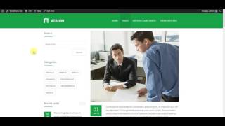 Information Atrium - Responsive One Page WordPress Theme: Local post settings Update