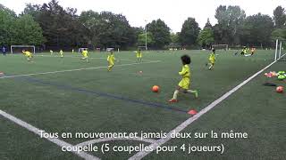 Ecole De Foot - Fc Nantes - Prise Dinfo Et Prise Des Espaces Libres