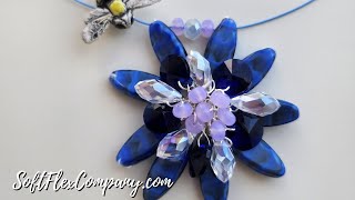 How to Wire Wrap a Beaded Flower Pendant: Spill the Beads with Joyce Trowbridge