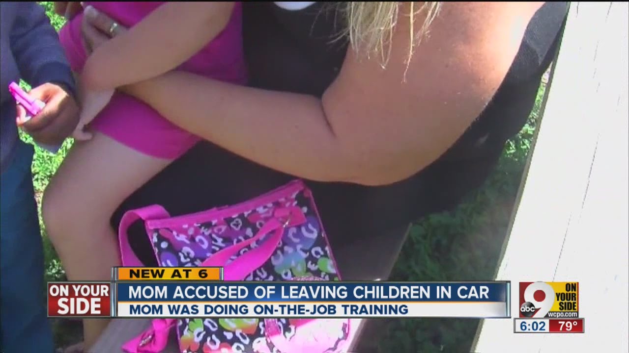 Job-seeking mom faces charges for leaving kids alone - YouTube