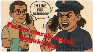 Penipuan via telephone!!! Penipu marah marah nggak jelas bicara kasar