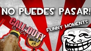 Black Ops 2 - NO PUEDES PASAR XD (Trolling, Niños rata, Funny Moments)