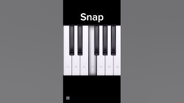 Thumbnail of Snap - Manifest piano notes | MusicTurk