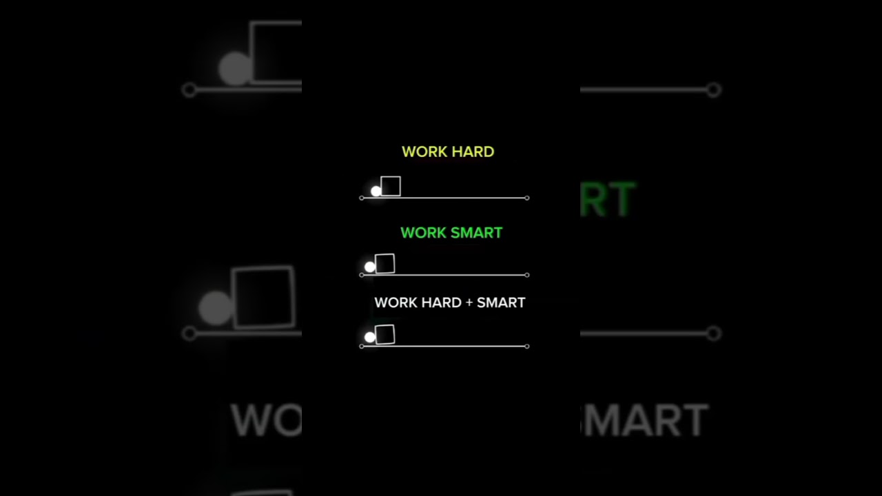 Hard work + Smart work 🔥👉