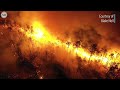 Drone Video Shows Extent Of Jackson County Forest Fire