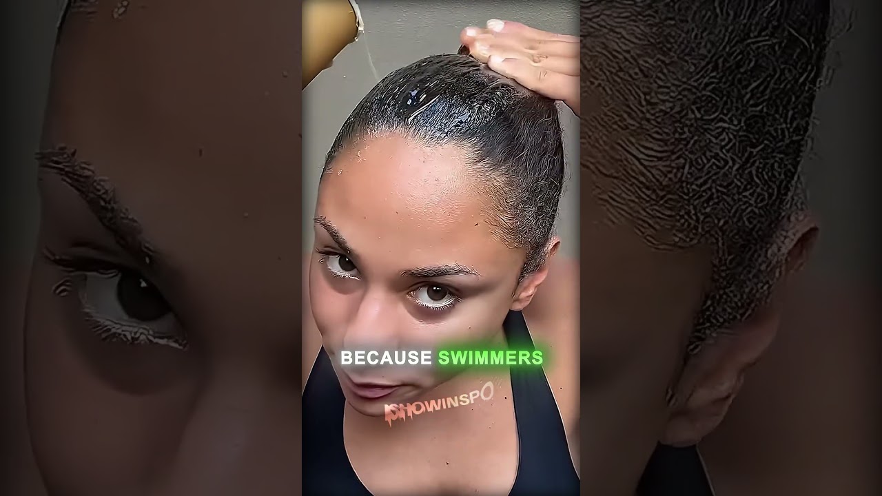 Synchronized Swimmer’s Hairstyle Is Not Normal