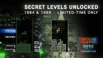 Tetris Effect: Connected Secret Levels Unlocked (1984 & 1989)