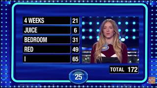 Family Feud Christmas Fast Money 50000