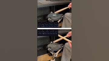 4-2-1 Triplet Accent Shift #drumexercise #practicepad #rudimentaldrumming #strajkstudios