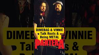 Dimebag and Vinnie PANTERA Talk About Influences and Playing Heavy Metal #heavymetal #metal #pantera