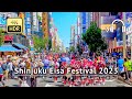 Shinjuku Eisa Festival Walking Tour - Tokyo Japan [4K/HDR/Binaural]