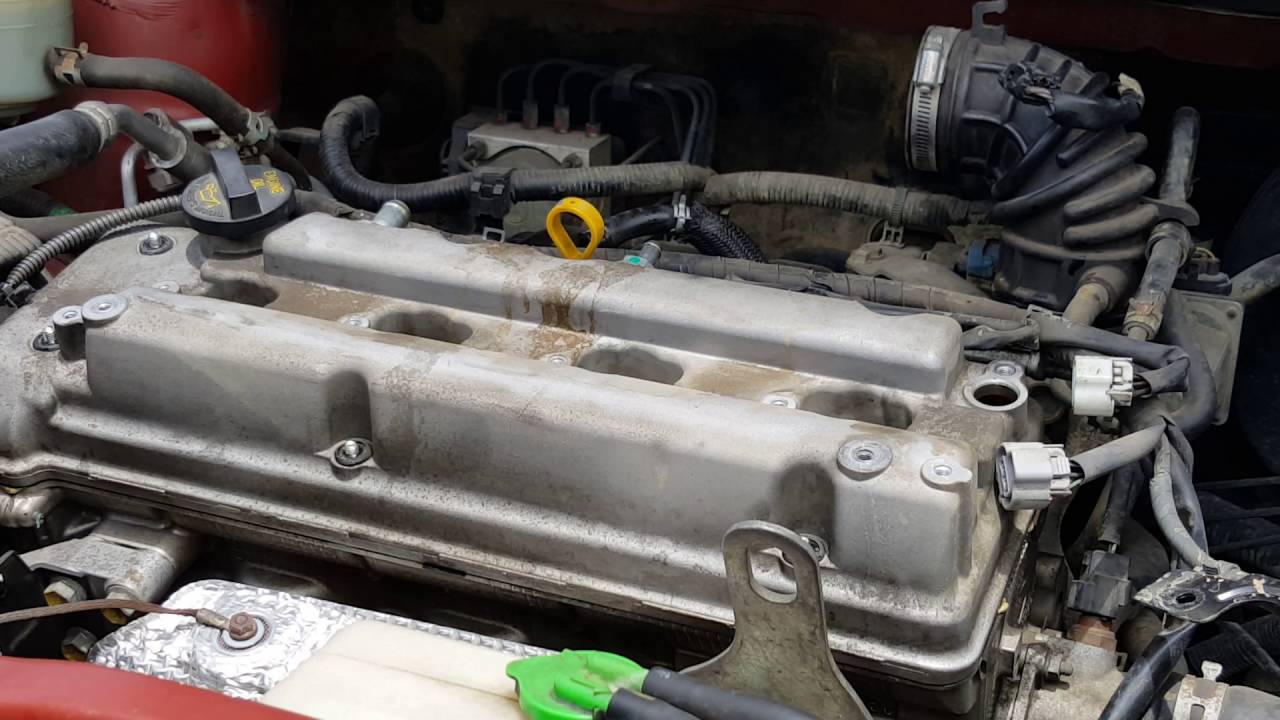 How to change the valve cover gasket on 08 suzuki sx4 part 1