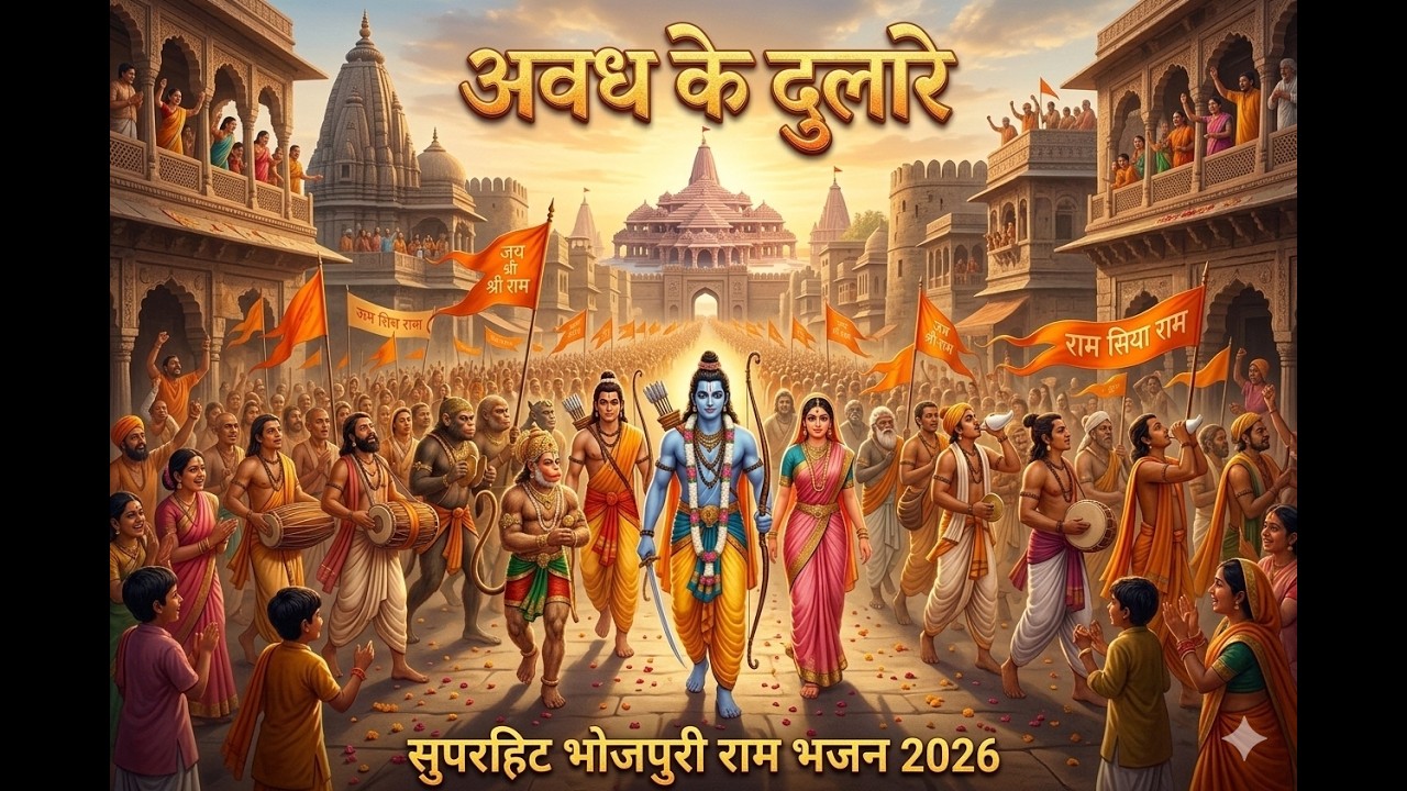 Bhojpuri: Awadh Ke Dulare 2026 | Shri Ram Song | Shriram Bhajan | राम जी के सुपरहिट भजन:2026