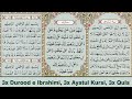 3x durood e ibrahimi  3x ayatul kursi  3x 4 quls  4 quls and ayatul kursi  online teaching cente
