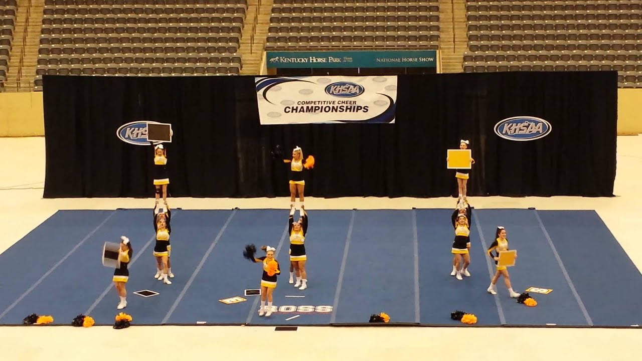 Clay County High School Cheerleading - YouTube