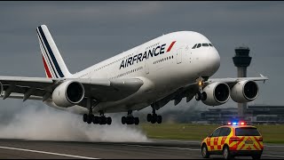 Plane Crashes After Landing – Pilot Loses Control on Runway