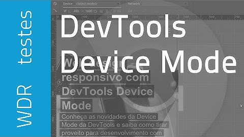 DevTools Device Mode