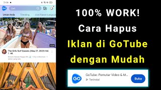 Cara Menghilangkan Iklan Di Aplikasi Gotube | Cara Hilangkan Iklan Di Aplikasi Go tube