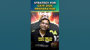 Strategy for GATE 2026 ?? #PW #GATE