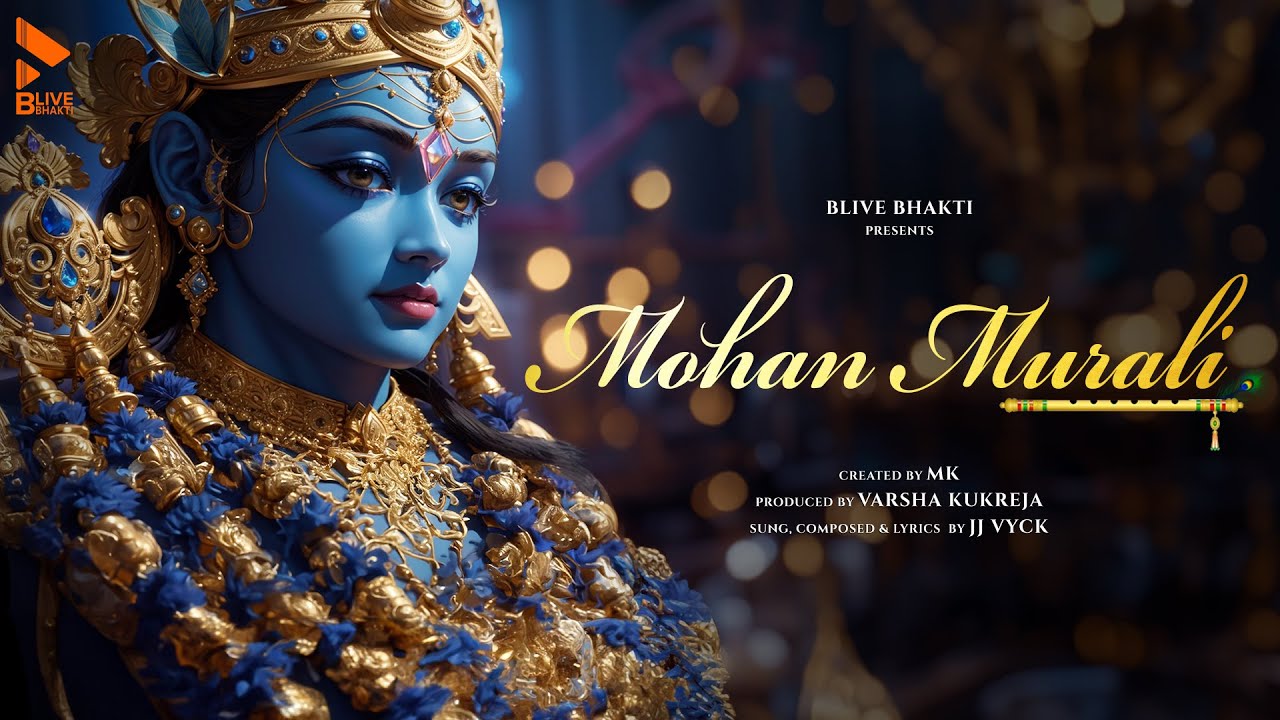 Mohan Murli Ft JJ Vyck  Lyrical  MK    Krishna Devotional Song  BLive Bhakti 2023