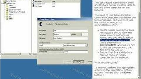 70-290 MCP MCSA MCSE Video Simulation 5