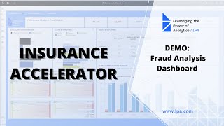 Insurance Accelerator Program Demo: Fraud Analysis Dashboard