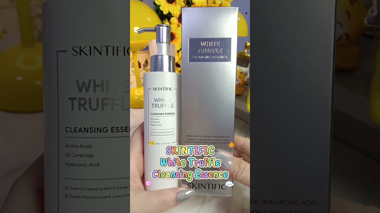 Skintific White Truffle Cleansing Essence #skintific #cleansers #shorts