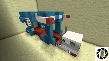 Minecraft - How To Build Transformers G1 Ultra Magnus!