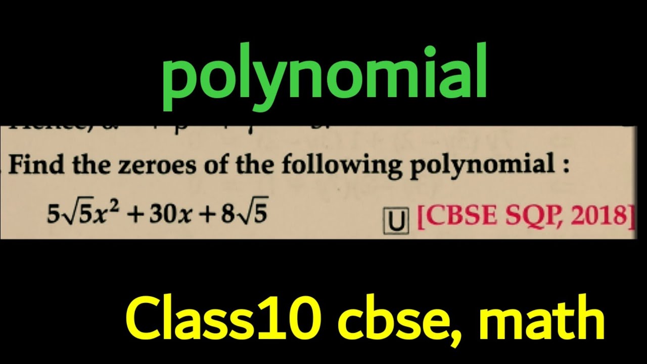 Find The Zeroes Of The Following Polynomial 5 5x 2 30x 8 5 YouTube find-the-zeroes-of-the-following-polynomial-5-5x-2-30x-8-5-youtube