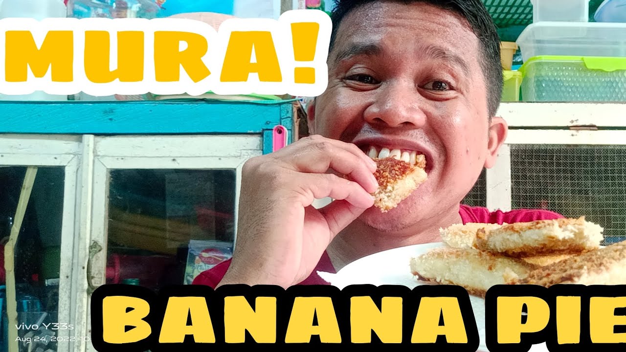 masarap at nakapamura !!! BANANA PIE banana pie breadrecipe YouTube